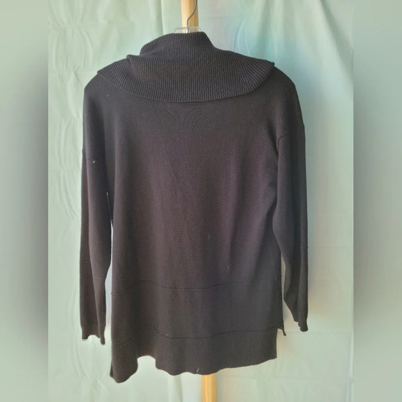 89th & Madison  Black Sweater Cowl Neck - Picture 5 of 6